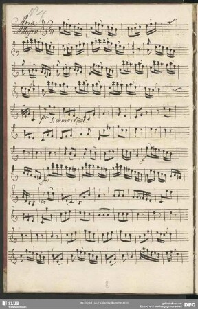 No. 4 Aria: Si varia il ciel talora