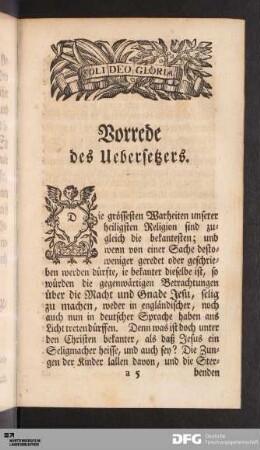 Vorrede des Übersetzers.