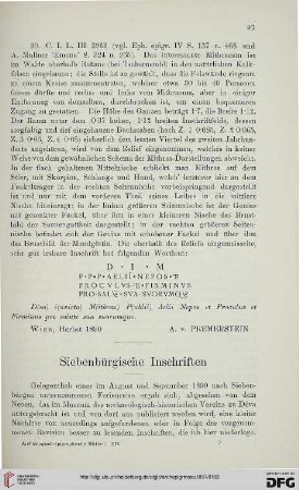 14: Siebenbürgische Inschriften
