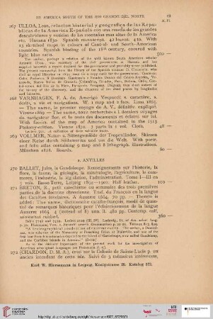 2. Antilles (No. 270 - 289)