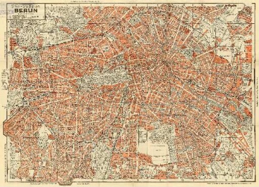 Silva-Stadtplan Berlin
