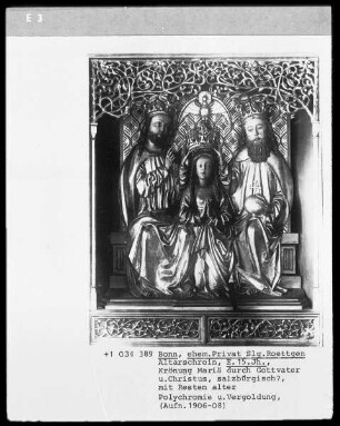 Krönung Mariä durch Gottvater und Christus