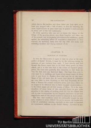 Chapter V. Selection of varieties.