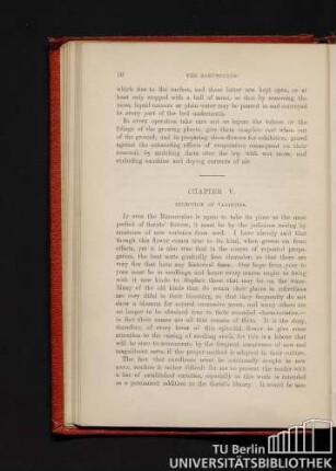 Chapter V. Selection of varieties.