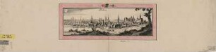 Ansicht von Altenburg, Kupferstich, 1650 : Aldenburg / [Stecher Matthaeus Merian]. - [Franckfurt] : [Matthaeus Merian] , [1650]. - 1 Kunstbl. : Kupferstich ; 31 x 8 cm