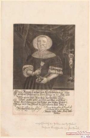 Anna Katharina Kretschmann, geborene Wallburger