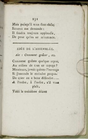 Idée De L'Assemblée.