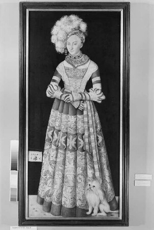 Bildnis Herzogin Katharina von Sachsen, geb. von Mecklenburg, Frau Hzg. Heinrichs