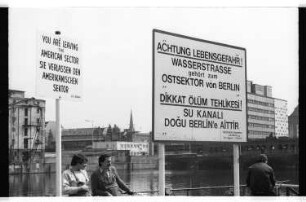 Kleinbildnegativ: Gröbenufer, 1983