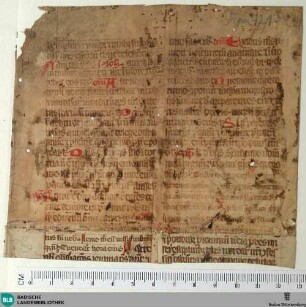 Breviarium, Fragment - Cod. Aug. Fr. 72