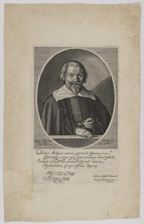 Bildnis des Martin Zeilerus