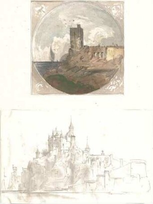 Lange, Ludwig; Lange - Archiv: V.3 Gotik (Burgen) - Ansichten
