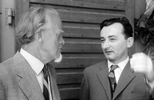 Bernau: Rudolf Riester und Arthur Fauser