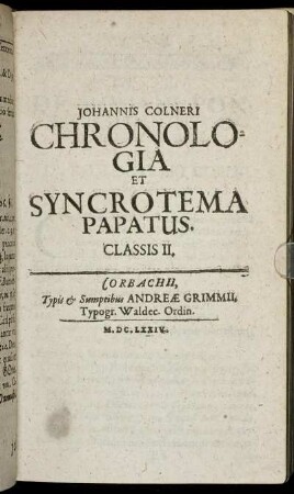 Classis II. De Romani Pontificis Satellitibus, Fidelibus Et Dilectis