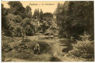 Dahlen. Schlosspark