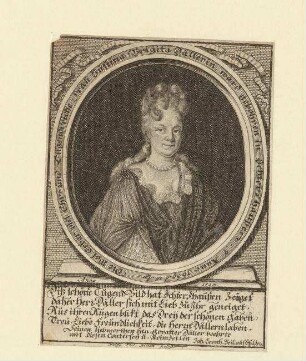 Justina Brigita Däller; geb. 16.04.1669 in Ichtershausen