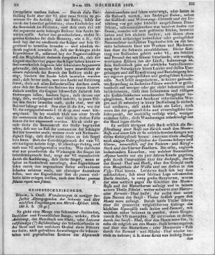 Hirzel-Escher, H. C.: Wanderungen in weniger besuchte Alpengegenden der Schweiz und ihrer nächsten Umgebungen. Zürich: Orell & Füßli 1829