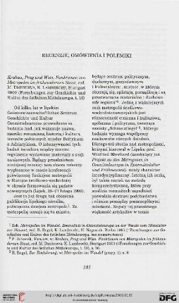 Krakau, Prag und Wien. Funktionen von Metropolen im frühmodernen Staat, red. M. Dmitrieva, K. Lambrecht