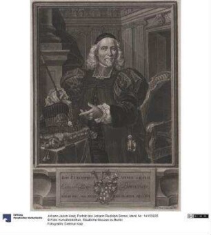 Porträt des Johann Rudolph Sinner
