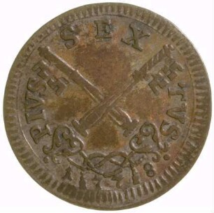 Münze, 2 Baiocchi, 1778