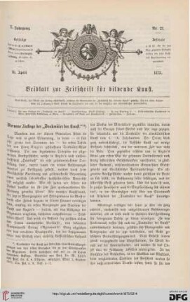 Die neue Auflage der "Denkmäler der Kunst"