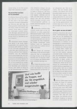 Hausverbot für gewalttätige Männer?