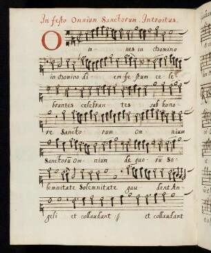 93v - 94v Gaudeaumus omnes in Domino