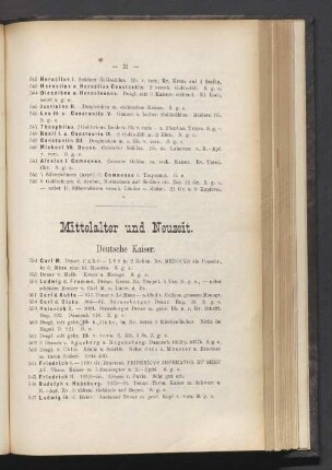 Mittelalter und Neuzeit