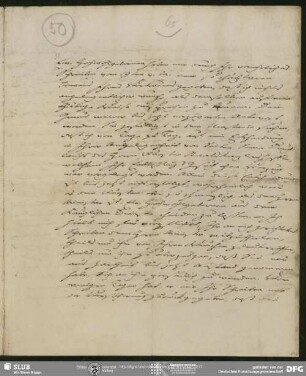 Eigenh. Brief von Johannes Schulze an August Wilhelm von Schlegel, Berlin, 19.02.1820