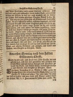 167-170, Gnade sey mit euch, und Friede von Jesu ...