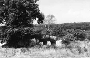 Wermsdorf-Mahlis. Windmühlenberg, Fundamentreste