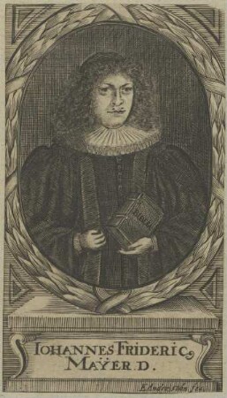 Bildnis des Iohannes Friedericus Mayer