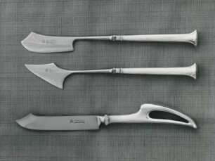 Bruckmann Tafel-, Butter- und Käsemesser von Richard Riemerschmid