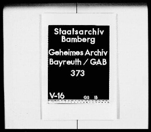 Übernahme der Vormundschaft über Brandenburg-Ansbach - Fasc. VIII: Rezess zwischen Ansbach und dem Ritterkanton Altmühl über Beiträge