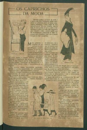 Os caprichos da moda