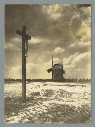 Zeißholz, Kruzifix und Bockwindmühle