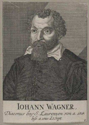 Bildnis des Iohann Wagner