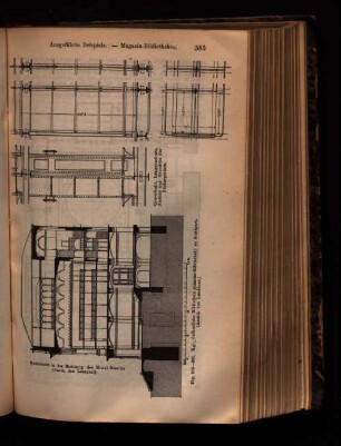 Fig. 918-921. Kgl. Oeffentliche Bibliothek (Landes-Bibliothek) zu Stuttgart.