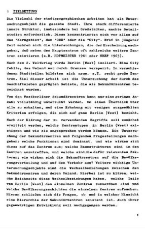 1 Zielsetzung