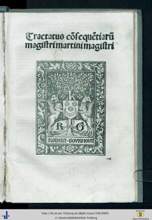 ab Bl. 47a Tractatus cosequetiaru magistri martini magistri