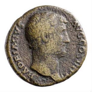 Münze, Dupondius, 134 - 138 n. Chr.