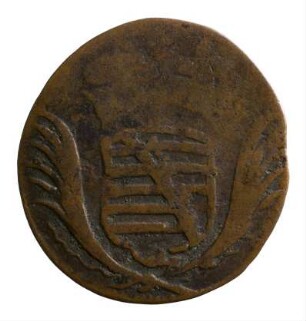 Münze, Heller, 1695