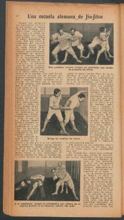 Una escuela alemana Jiu-Jitsu