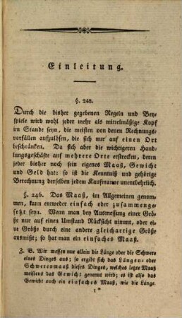 Handbuch der kaufmännischen Rechenkunst. Zweyter Theil