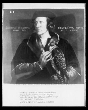 Porträt des Robert Cheseman (1485-1547)