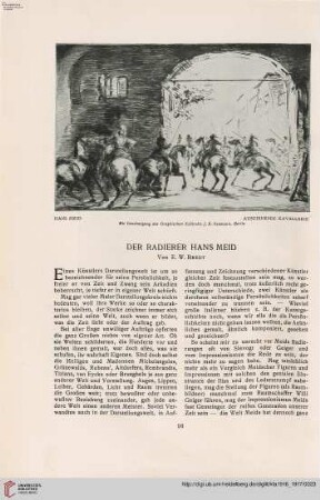32: Der Radierer Hans Meid