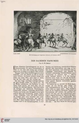 32: Der Radierer Hans Meid