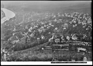 Dresden, Loschwitz und Weißer Hirsch, Luftbild