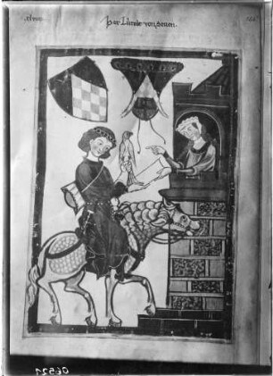 Heidelberg Manesse Handschrift Zeichnung