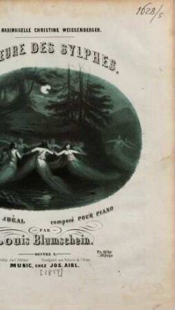 L' heure des sylphes : morceau idéal pour piano ; op. 8